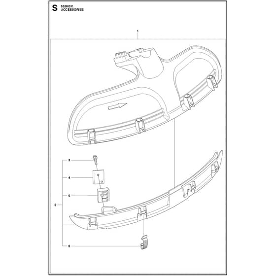 Husqvarna 553RBX - 966780202 - Accessories 01