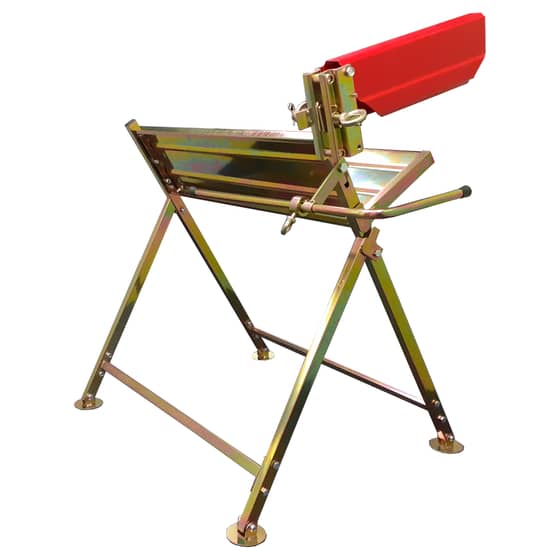 Saw Horse Log Holder With Chainsaw Clamp