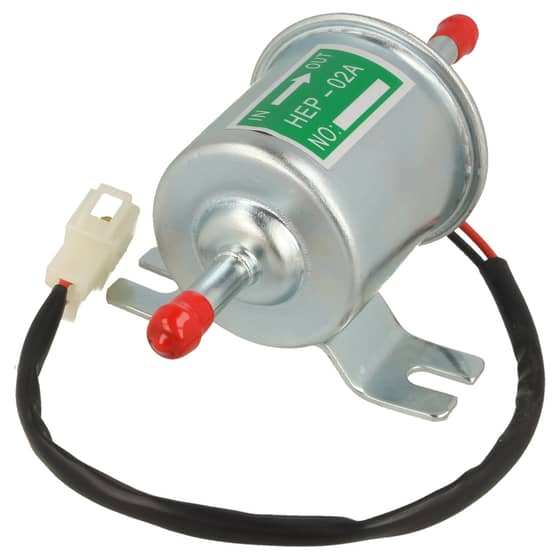 12 Volt Electric Fuel Pump - 8mm Inlet Outlet