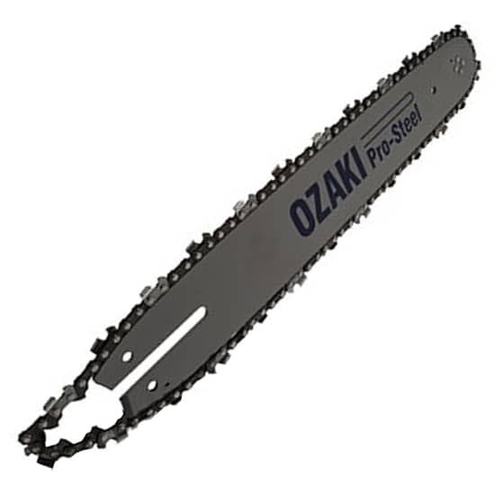 Genuine Ozaki 18" - Guide Bar 3/8" - 063" - 3003 000 6117 - (D025) & Chain