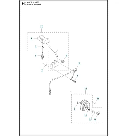Husqvarna 570 BTS - 2011-2011 - Ignition System