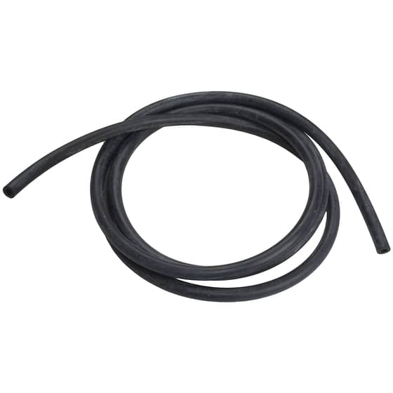 Black Rubber Fuel Hose Pipe (ID 6mm x OD 9.8mm x L 5 x 1 Metres)