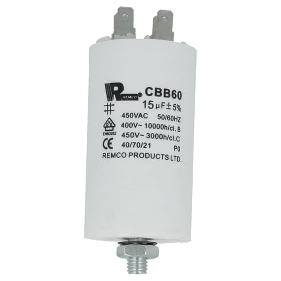 Electric Condenser / Capacitor 15UF 450V 50/60Hz