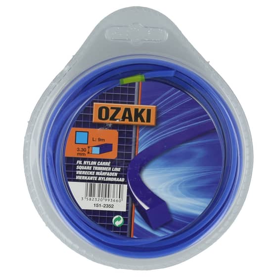 Genuine Ozaki 3.3mm x 9m Strimmer Line (Square) - Limited Stock Left