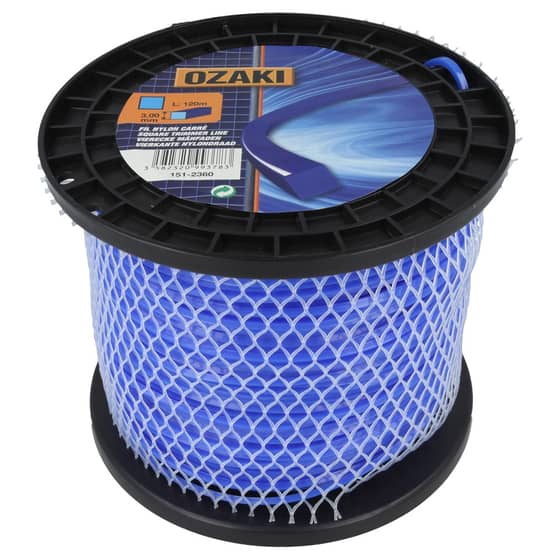 Genuine Ozaki 3.0mm x 120m Strimmer Line (Square)