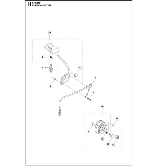 Husqvarna 578 BTF - Ignition System