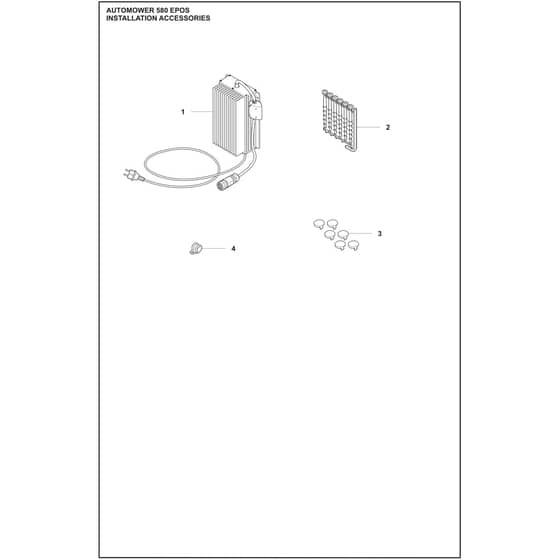Husqvarna 580 EPOS - 970803803 - Installation Accessories