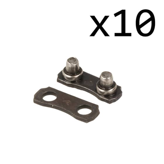 WAR TEC Chainsaw Chain Joining Links, 1/4" LP - 043" (1.1mm) - Pack of 10