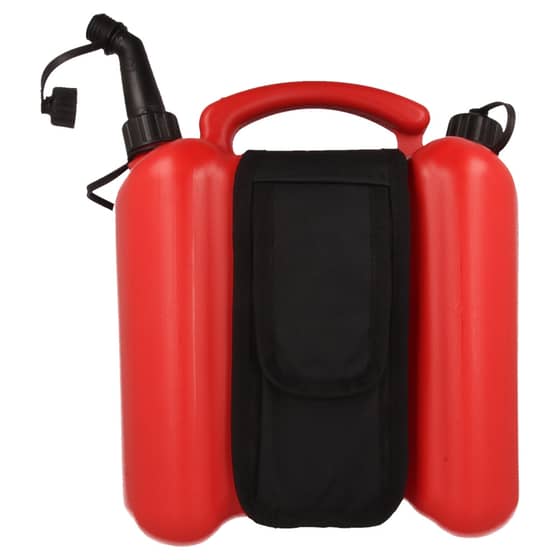 Combination Fuel Can (6L Fuel, 3L Oil) & Tool Belt