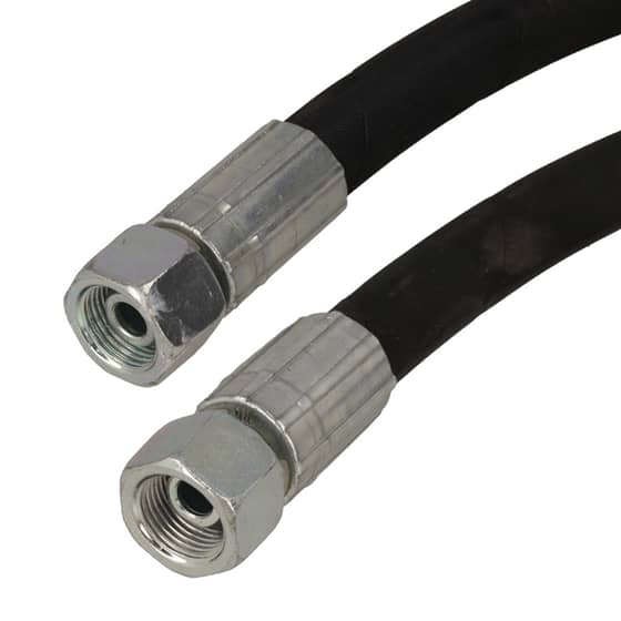 Takeuchi TB014, TB016 Pump to Valve Block P2 Hose - ONLY 1 LEFT