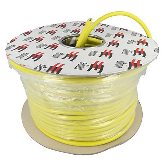 3 Core - 1.5mm x 100 Metres Arctic Yellow Cable (3183AG spec)