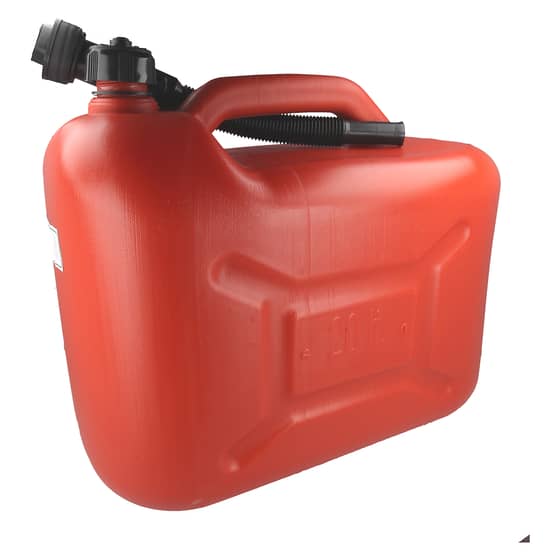 Red Plastic Fuel Can for Fuel/Diesel, 20 Litres
