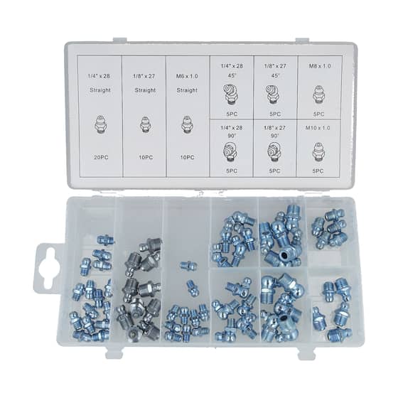 Grease Nipples Fitting Assortment (70 Piece)