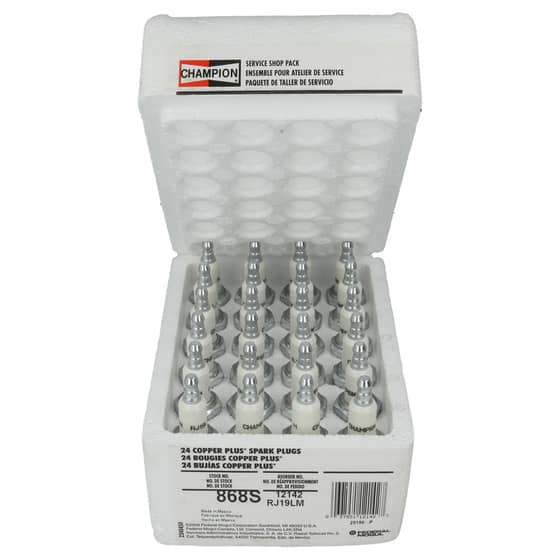 Genuine Champion RJ19LM Spark Plugs, Pack of 24