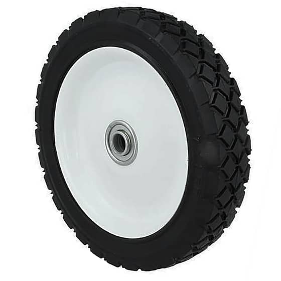 Steel Metal Wheel With Bearings, 7" (180mm)