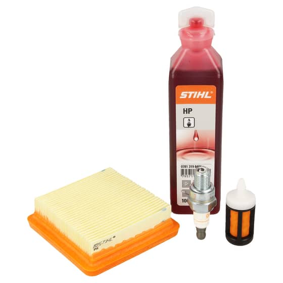 Genuine Stihl FS91, KM111 Service Kit (No.30) & Oil - 4180 007 4102