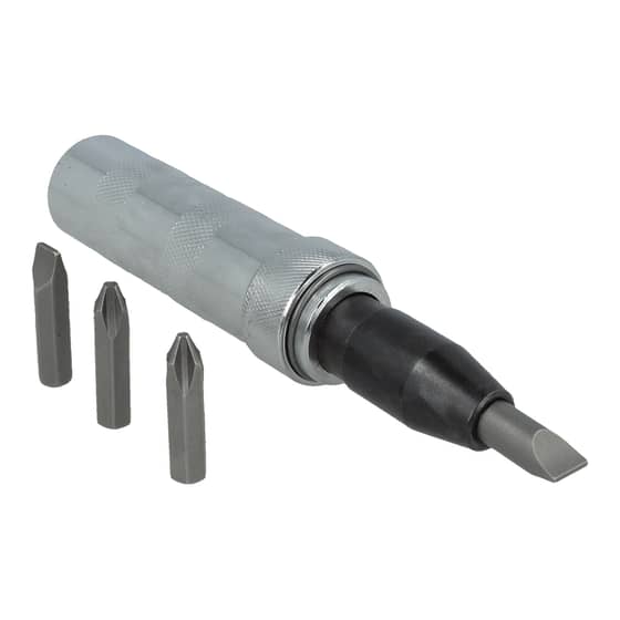 Genuine Tactix Impact Screwdriver Set (4 Piece) - ONLY 1 LEFT