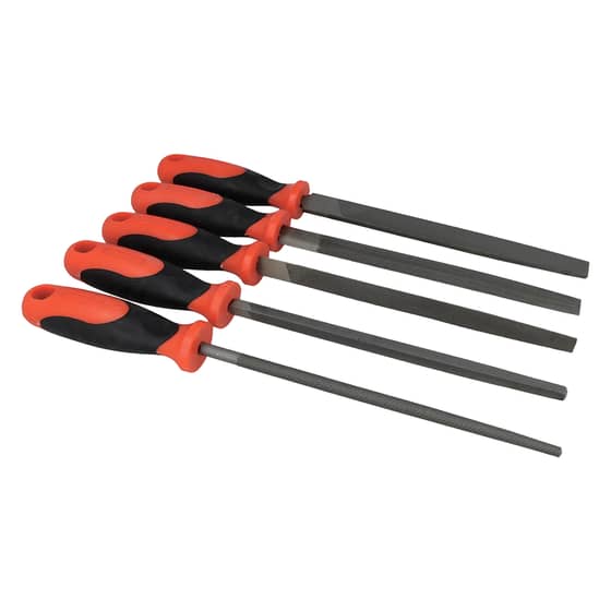 Mini Files Set (6 Piece) 3x140mm (1/8x5-1/2in)