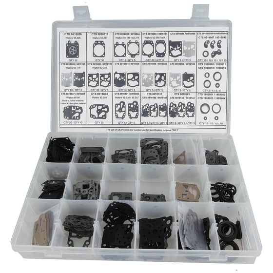 Walbro Carburettor Diaphragm & Gasket Assortment (405 Piece)