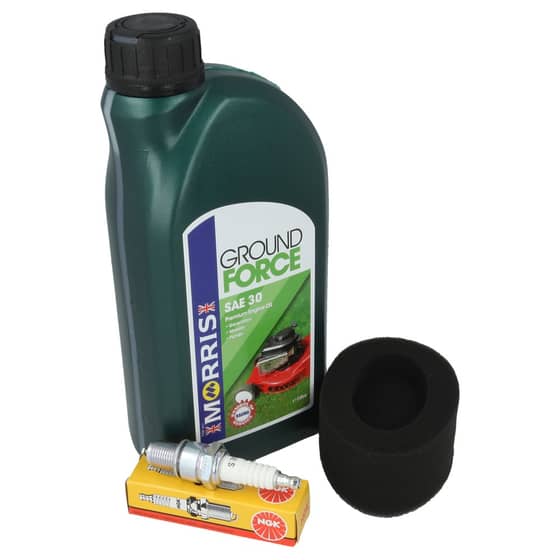 Ryobi RLM140, HLM140 Service Kit (Air Filter, Spark Plug, Oil)