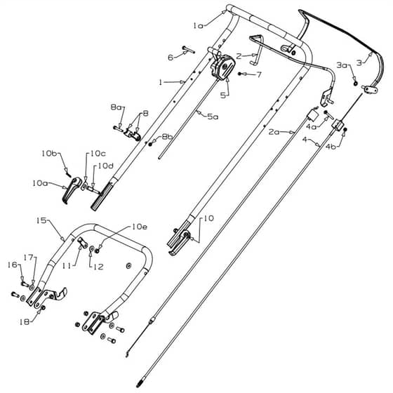 Masport 800AL - 478998 - Nov 2013 > 7780453 - Handle