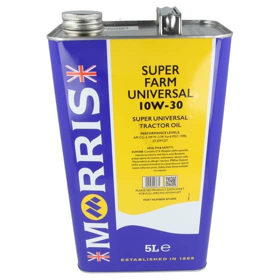 Genuine Morris 10W/30 Engine Oil, 5 Litres
