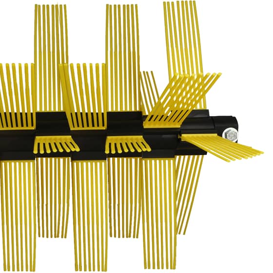 Genuine Countax Sweeper Brush Assy (72 Bristles, Non Webbed)