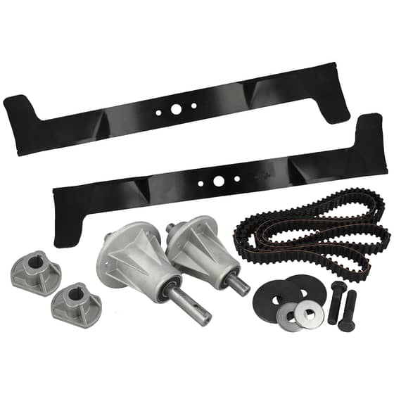 Castel Garden TC122 Blades, Belt & Mandrels  (48" / 122cm Mulching Deck)
