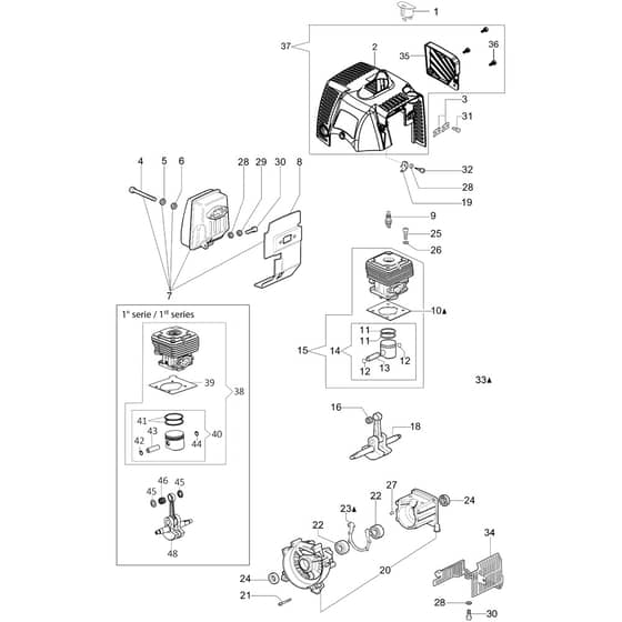 8410 -  - Efco Brushcutter Engine Diagram