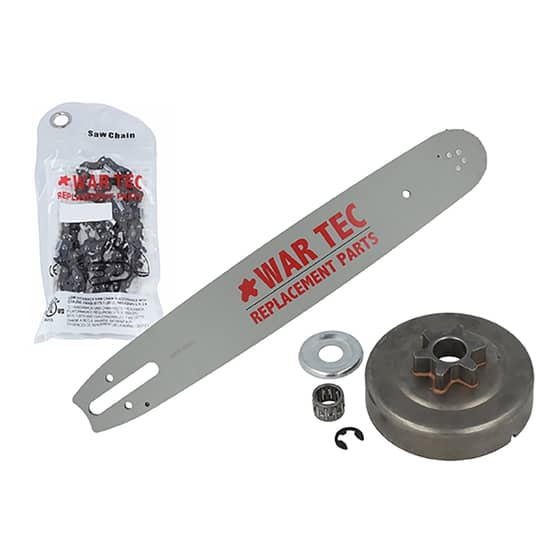 WAR TEC 15" - Guide Bar .325" - 063" Chain, Sprocket Kit - Stihl 026, MS260
