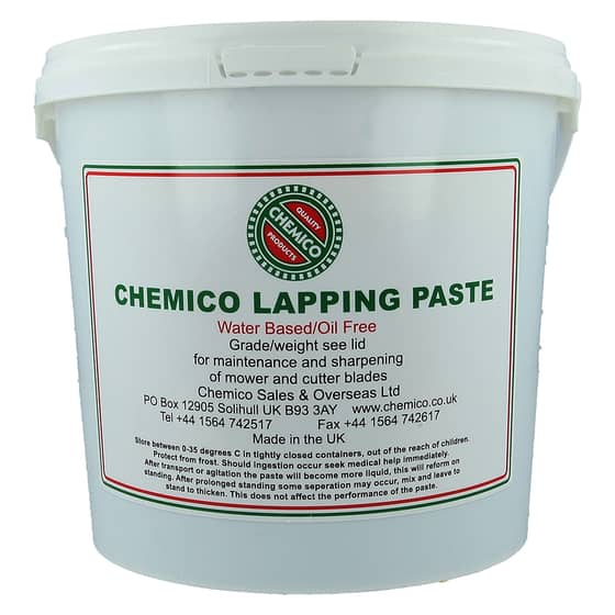 Genuine Chemico Back Lapping Paste 220 Grit Fine, 2.5kg Tub