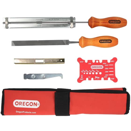 Genuine Oregon 11/64" (4.5mm) Chainsaw Chain Sharpening Kit - 558549