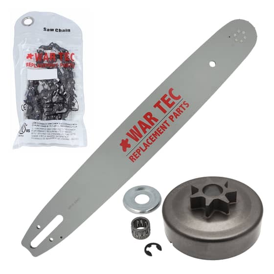 WAR TEC 18" (45cm) Guide Bar .325" - 063" Chain & Sprocket Kit -  Stihl MS271
