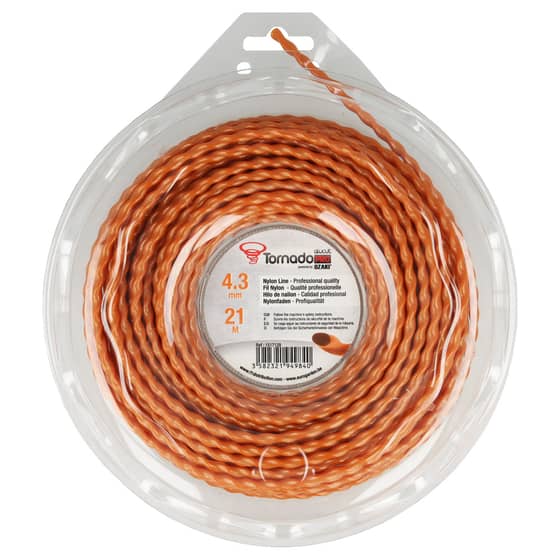 Genuine Vortex Alu 4.3mm x 21m Strimmer Line (Twisted)