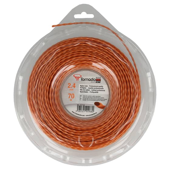 Genuine Tornado Alu 2.4mm x 70m Strimmer Line (Twisted)