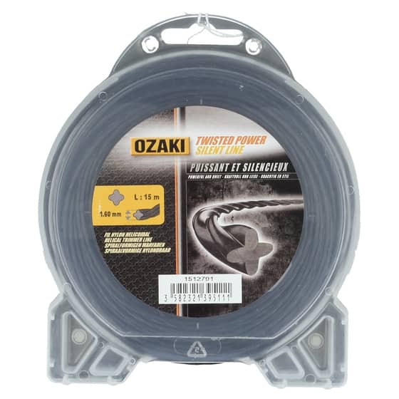 Genuine Ozaki 1.6mm x 15m Strimmer Line (Twisted)