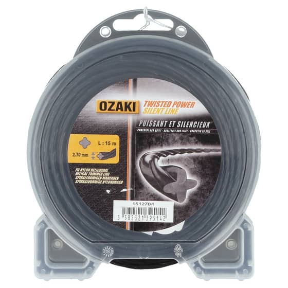 Genuine Ozaki 2.7mm x 15m Strimmer Line (Twisted)