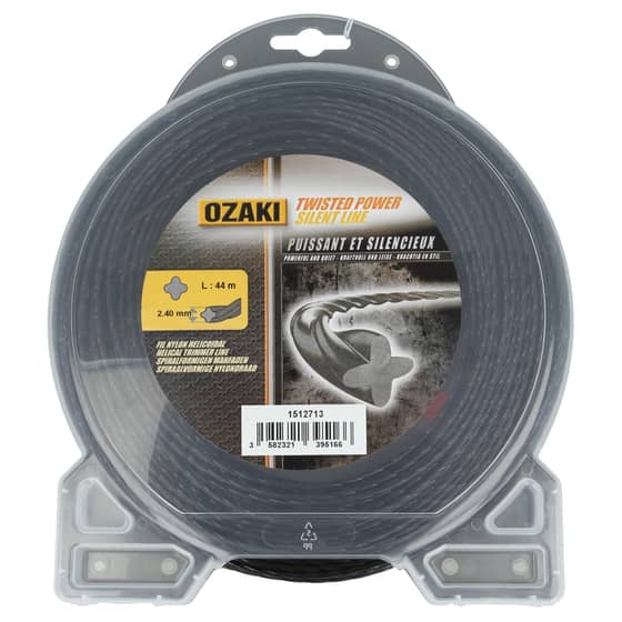 Genuine Ozaki 2.4mm x 44m Strimmer Line (Twisted)