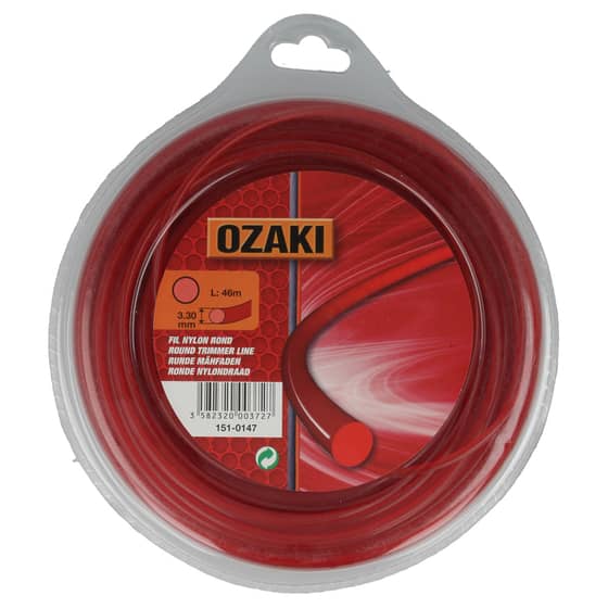 Genuine Ozaki 3.3mm x 46m Strimmer Line (Round)
