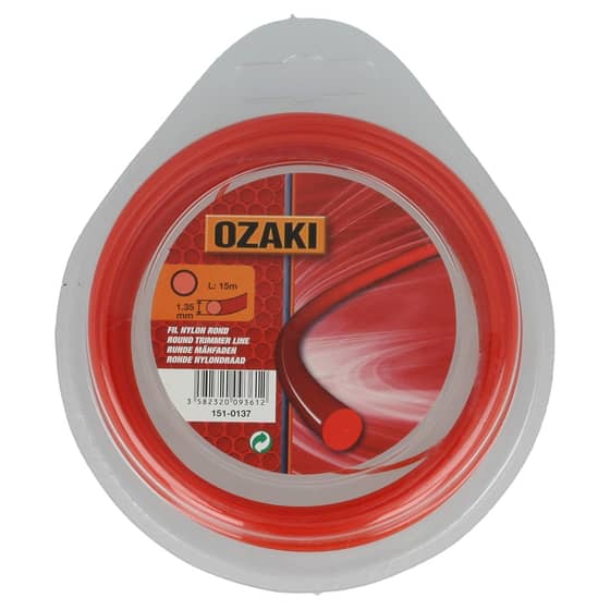 Genuine Ozaki 1.35mm x 15m Strimmer Line (Round)