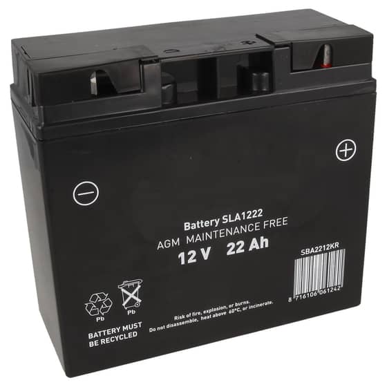 Honda Battery, Sealed, Gel Type (12V 22ah) - 80183-VK1-023