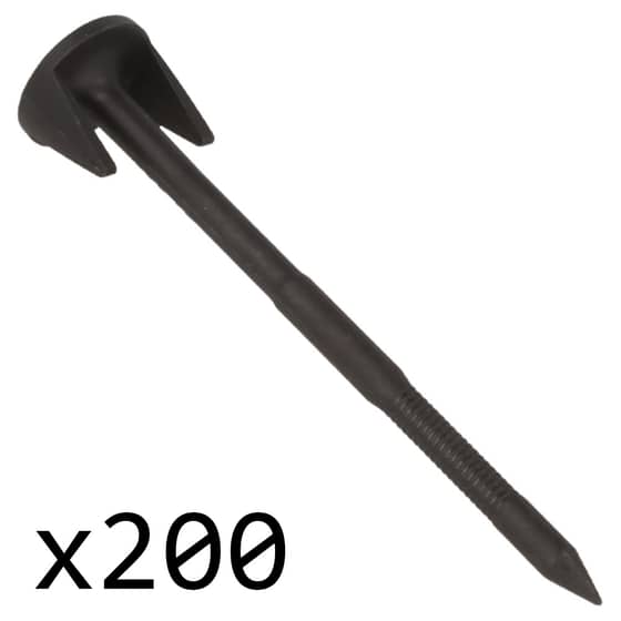 Premium "Low Profile" Signal Cable Ground Spikes, Pack of 200