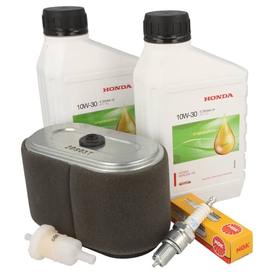 Genuine Honda HF1211K2, HF1211K3 Service Kit & Oil (Metal & Inline Fuel) - See Note