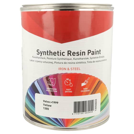1L Volvo Yellow Paint (For machines made after 1999) - 11710566