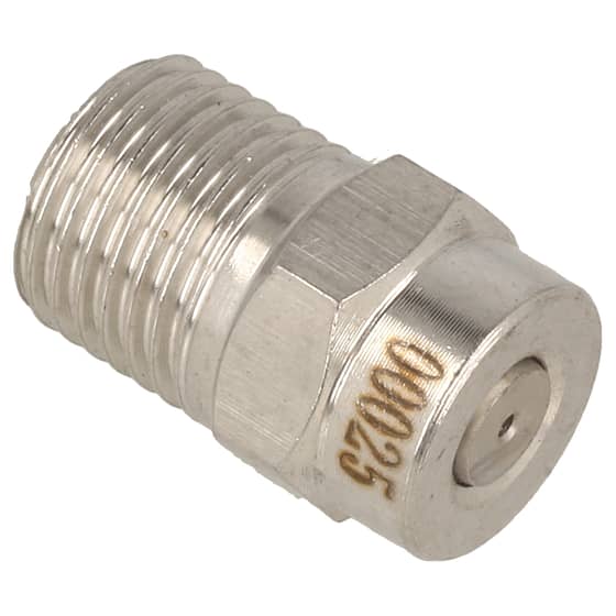 High Pressure Spray Nozzle (0 Degrees, Size 025) - 1/4" BSP - ONLY 1 LEFT