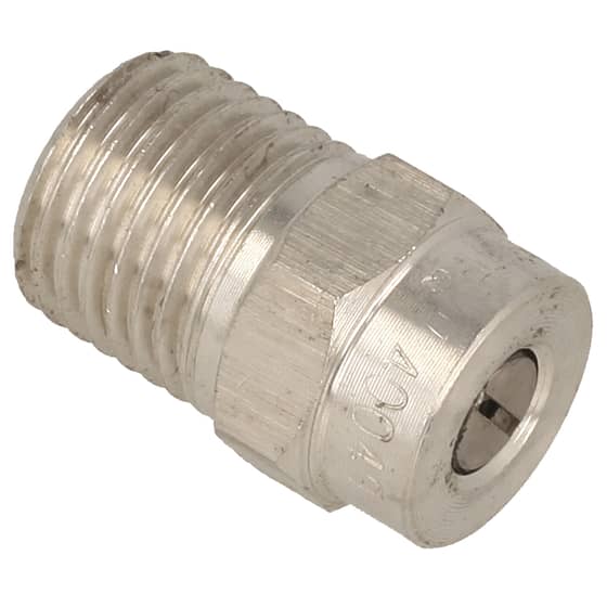 High Pressure Spray Nozzle (40 Degrees, Size 040 NPT) - 1/4" BSP