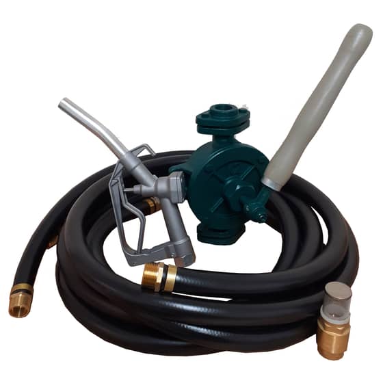 K2 Pump Kit - Hand Pump, Fuelling Nozzle, 3m Diesel & 6m Fuel Hose