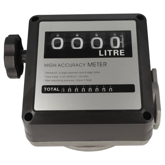 1" BSP Diesel Fuel Flow Meter / Flowmeter - ONLY 1 LEFT