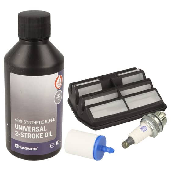Genuine Husqvarna 445, 450, 450e Service Kit & Oil - 597 91 97-05