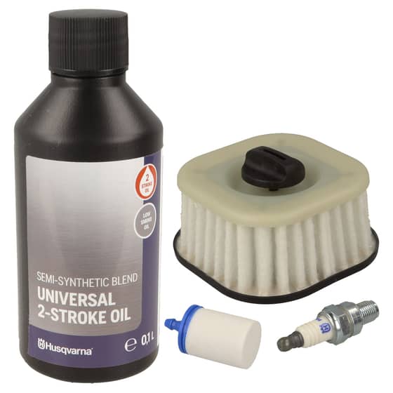 Genuine Husqvarna 585, 592XP Service Kit & Oil